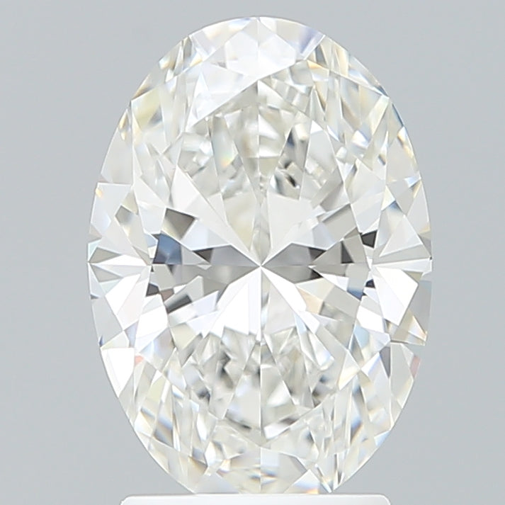 2.57 Carat Oval Shaped, Ideal Cut, F Color, VVS2 Clarity, IGI Certified Lab Grown Diamond