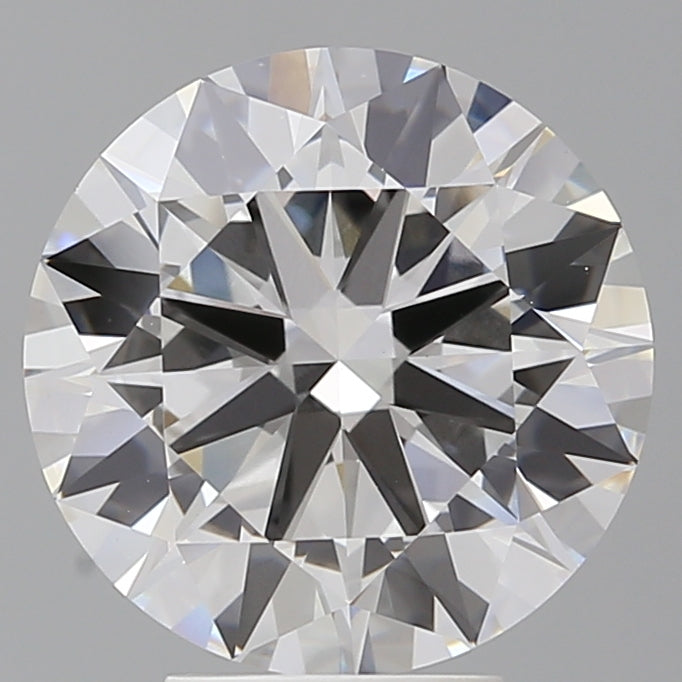 5.01 Carat Round Shaped, Ideal Cut, F Color, VVS2 Clarity, IGI Certified Lab Grown Diamond