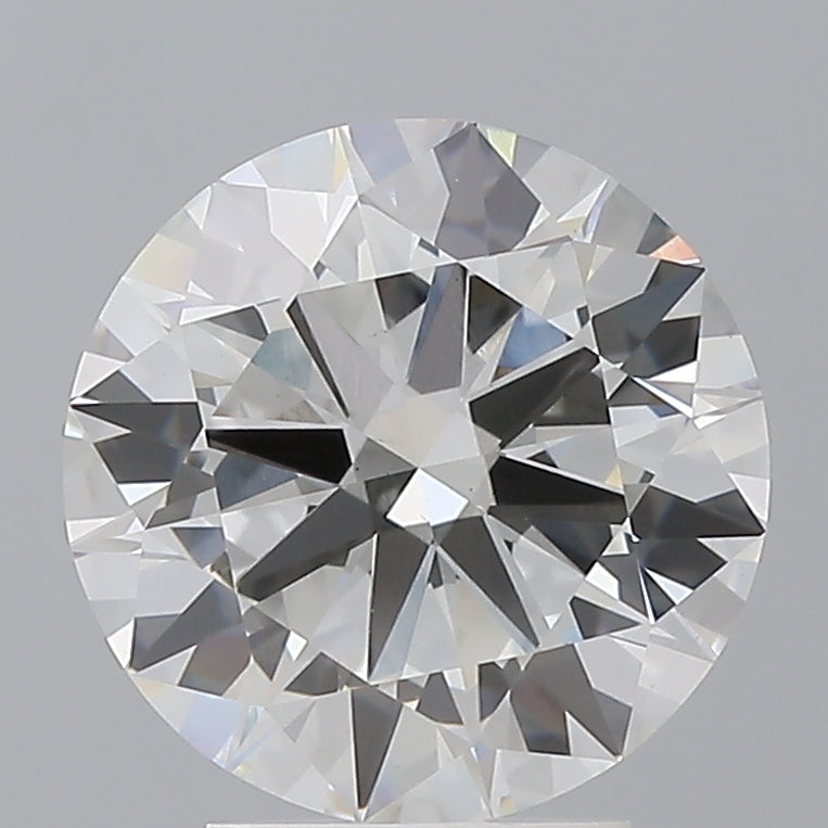 3.54 Carat Round Shaped, Excellent Cut, F Color, VS1 Clarity, IGI Certified Lab Grown Diamond