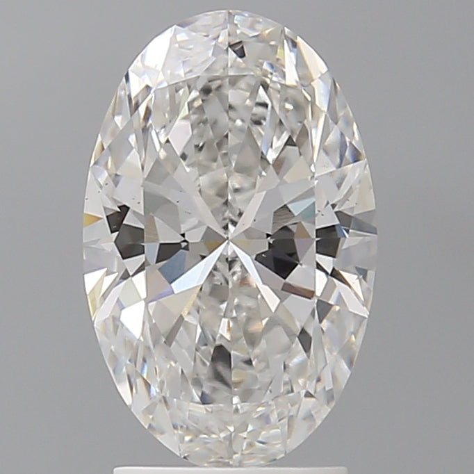 2.53 Carat Oval Shaped, Ideal Cut, E Color, VS2 Clarity, IGI Certified Lab Grown Diamond