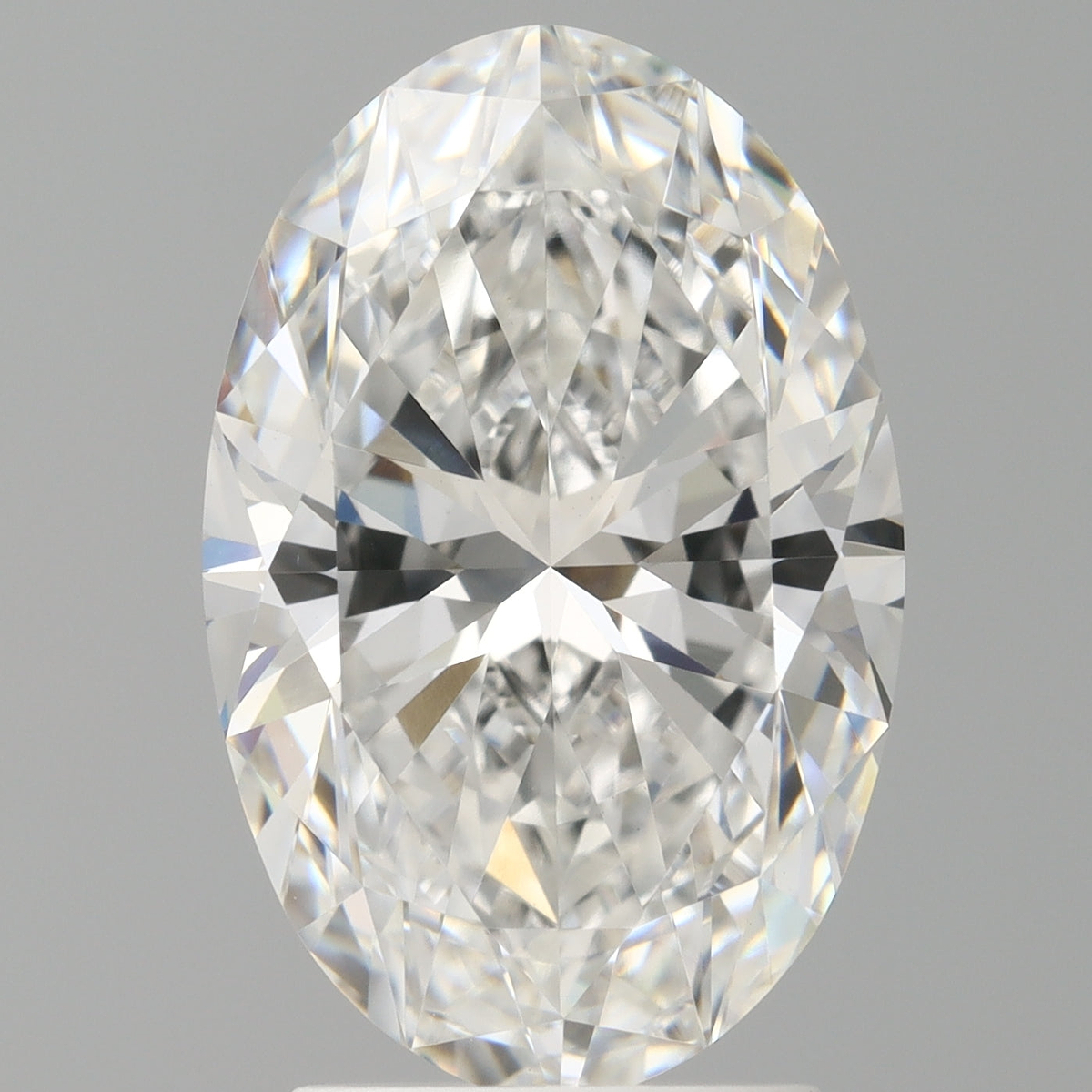 3.09 Carat Oval Shaped, Ideal Cut, E Color, VVS2 Clarity, IGI Certified Lab Grown Diamond