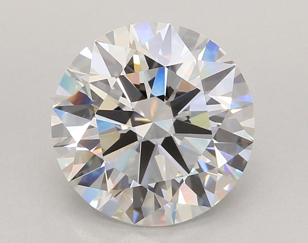 5.04 Carat Round Shaped, Ideal Cut, E Color, VVS2 Clarity, IGI Certified Lab Grown Diamond