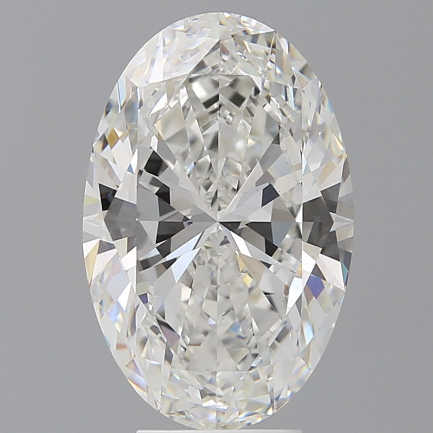 5.56 Carat Oval Shaped, Ideal Cut, F Color, VS1 Clarity, IGI Certified Lab Grown Diamond