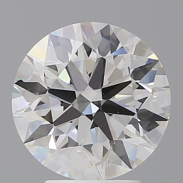 3.60 Carat Round Shaped, Ideal Cut, F Color, VS1 Clarity, IGI Certified Lab Grown Diamond