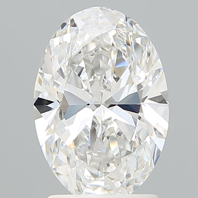 2.09 Carat Oval Shaped, Ideal Cut, D Color, VVS2 Clarity, IGI Certified Lab Grown Diamond