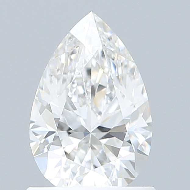 1.00 Carat Pear Shaped, Excellent Cut, E Color, VVS2 Clarity, IGI Certified Lab Grown Diamond