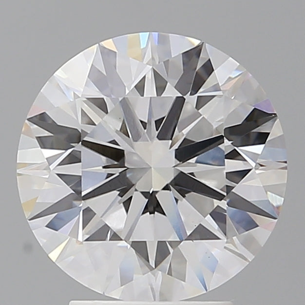 3.57 Carat Round Shaped, Ideal Cut, E Color, VVS2 Clarity, IGI Certified Lab Grown Diamond
