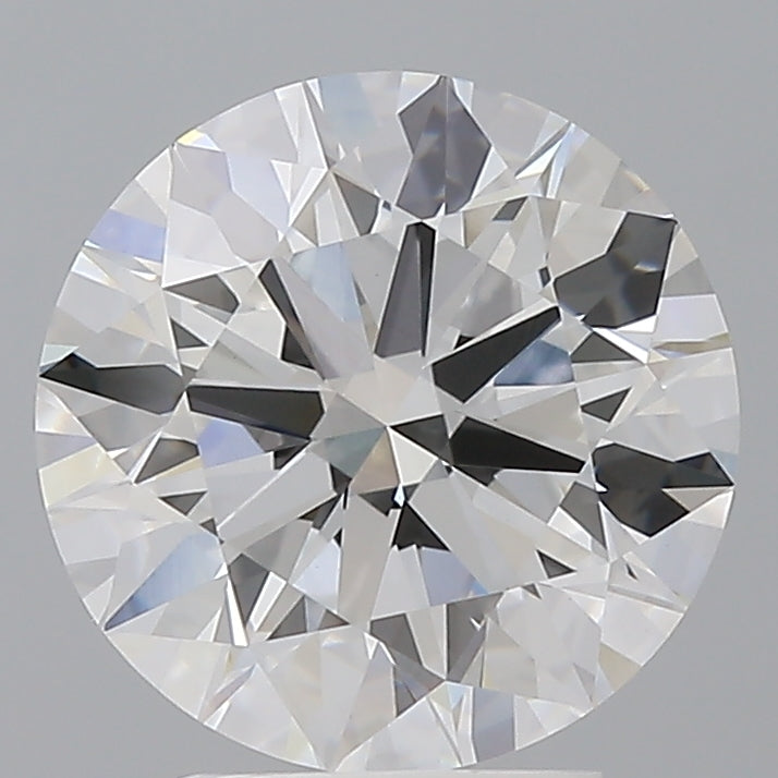 3.58 Carat Round Shaped, Ideal Cut, E Color, VVS2 Clarity, IGI Certified Lab Grown Diamond