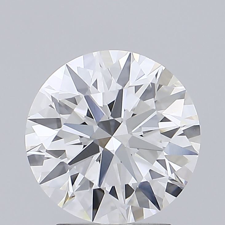 2.57 Carat Round Shaped, Ideal Cut, F Color, VVS2 Clarity, IGI Certified Lab Grown Diamond