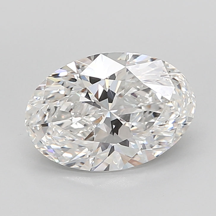 4.00 Carat Oval Shaped, Excellent Cut, E Color, VVS2 Clarity, IGI Certified Lab Grown Diamond