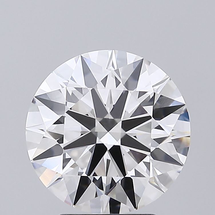 3.02 Carat Round Shaped, Ideal Cut, F Color, VVS2 Clarity, IGI Certified Lab Grown Diamond