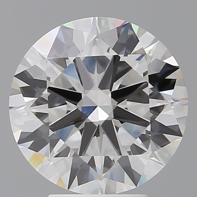 4.53 Carat Round Shaped, Excellent Cut, E Color, VVS2 Clarity, IGI Certified Lab Grown Diamond