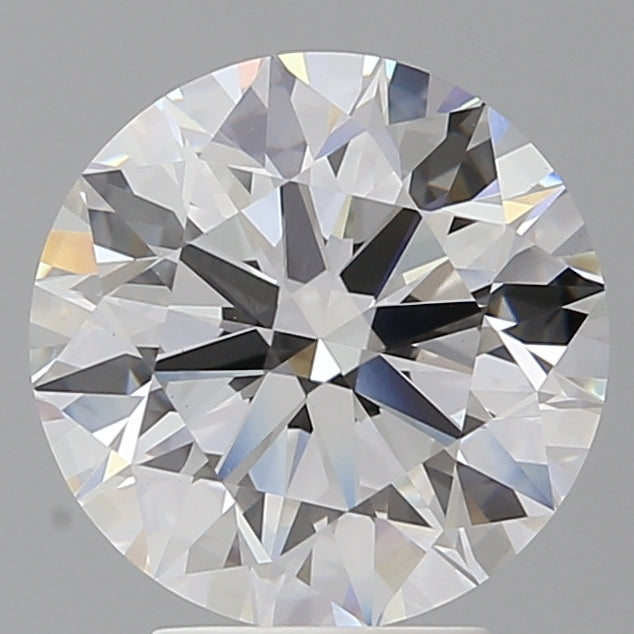 4.09 Carat Round Shaped, Ideal Cut, E Color, VVS2 Clarity, IGI Certified Lab Grown Diamond