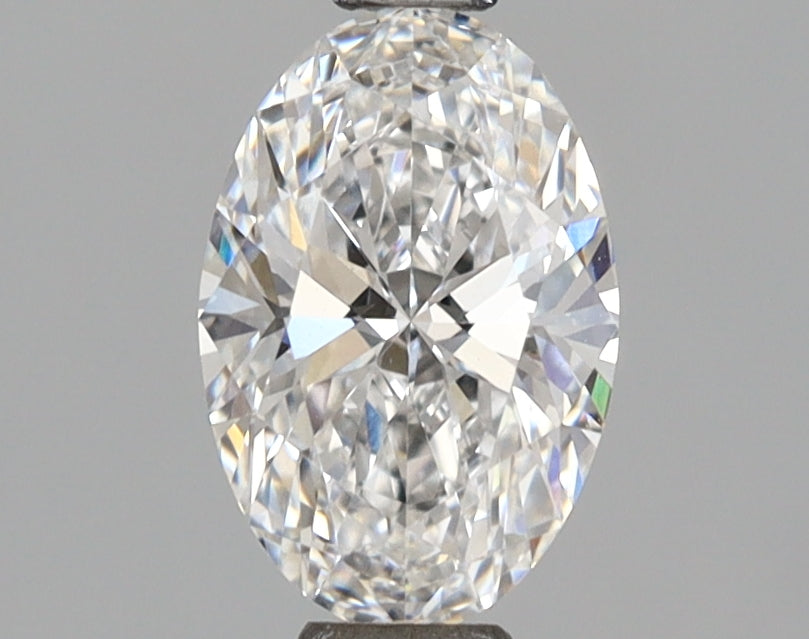 1.15 Carat Oval Shaped, Ideal Cut, D Color, VVS2 Clarity, IGI Certified Lab Grown Diamond