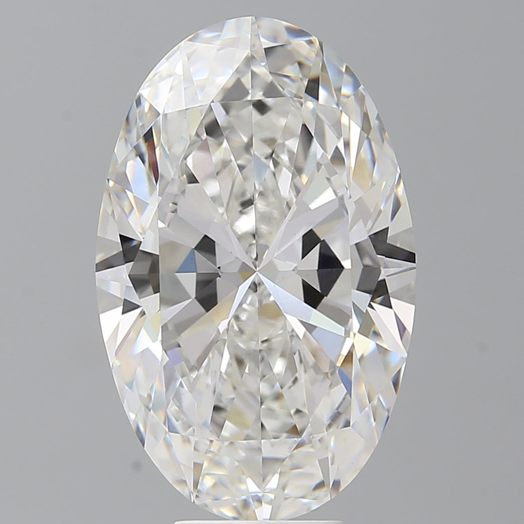 8.59 Carat Oval Shaped, Ideal Cut, F Color, VVS2 Clarity, IGI Certified Lab Grown Diamond