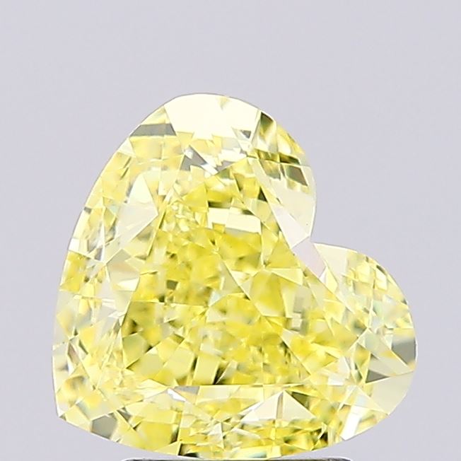 3.01 Carat Heart Shaped, Ideal Cut, VVS2 Clarity, IGI Certified Lab Grown Diamond