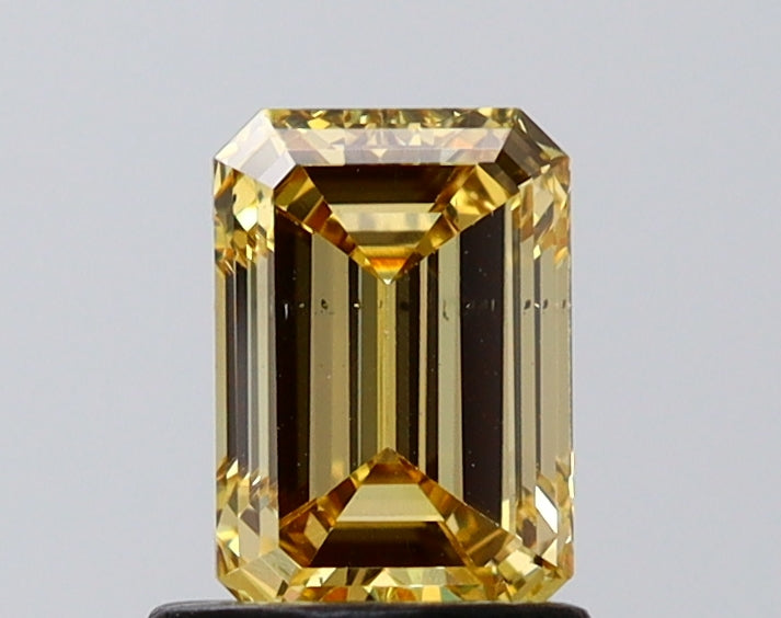 1.03 Carat Emerald Shaped, Ideal Cut, VS2 Clarity, IGI Certified Lab Grown Diamond