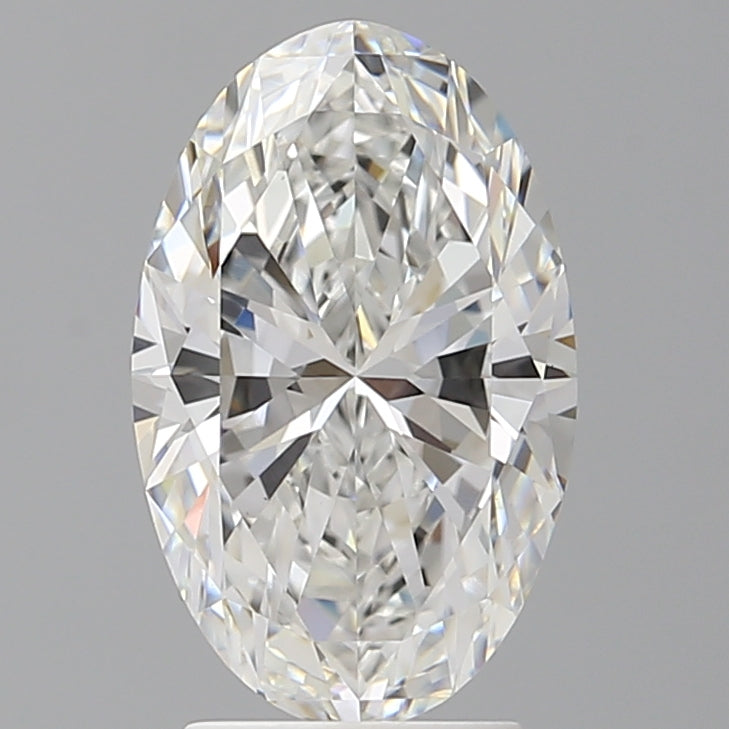 3.05 Carat Oval Shaped, Ideal Cut, E Color, VVS2 Clarity, IGI Certified Lab Grown Diamond