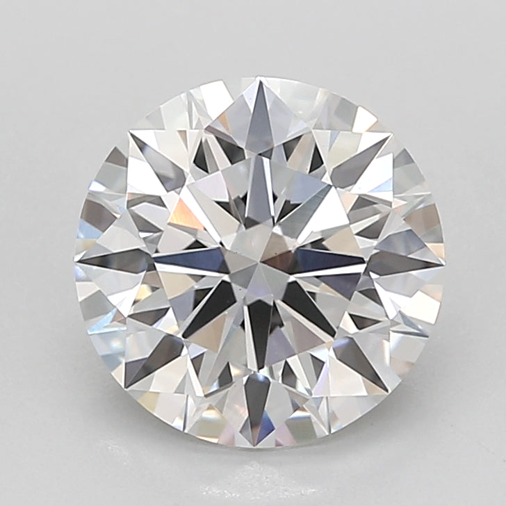 2.54 Carat Round Shaped, Ideal Cut, D Color, VS1 Clarity, IGI Certified Lab Grown Diamond