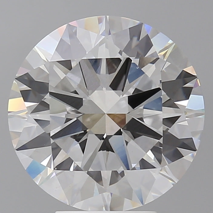 5.52 Carat Round Shaped, Excellent Cut, E Color, VS1 Clarity, IGI Certified Lab Grown Diamond