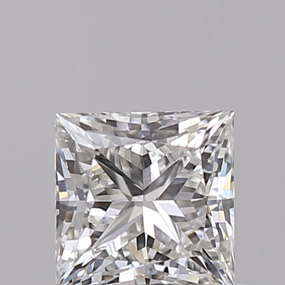 0.52 Carat Princess Shaped, Ideal Cut, E Color, IF Clarity, IGI Certified Lab Grown Diamond