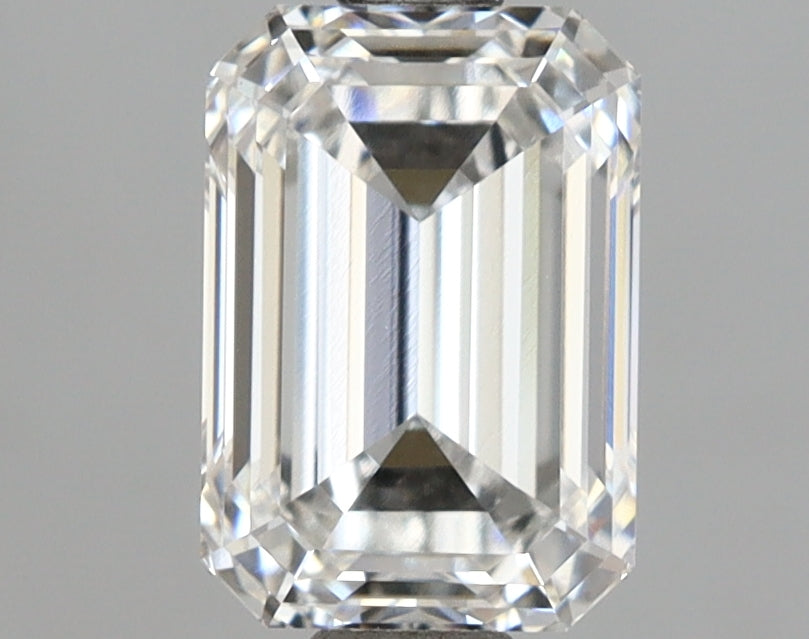 2.07 Carat Emerald Shaped, Ideal Cut, E Color, IF Clarity, IGI Certified Lab Grown Diamond