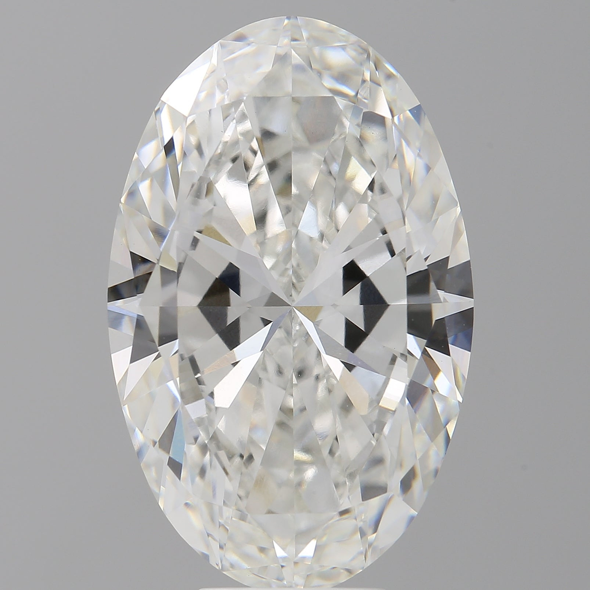 9.01 Carat Oval Shaped, Excellent Cut, F Color, VVS2 Clarity, IGI Certified Lab Grown Diamond