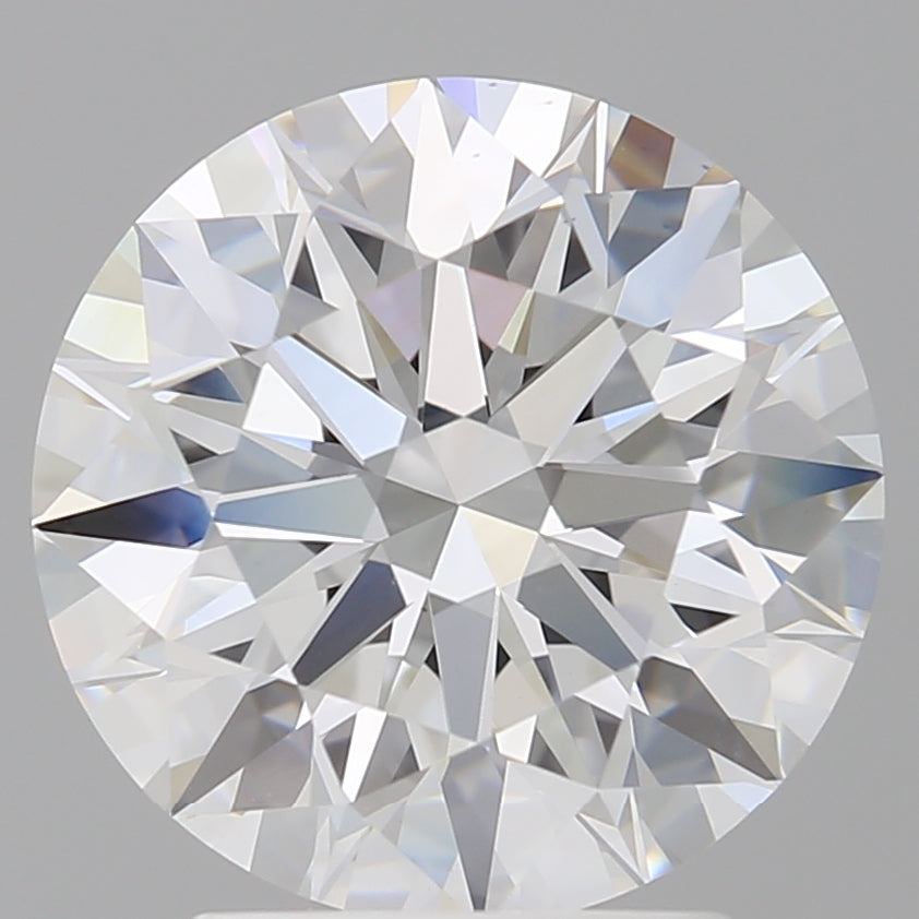 3.10 Carat Round Shaped, Ideal Cut, E Color, VS1 Clarity, IGI Certified Lab Grown Diamond