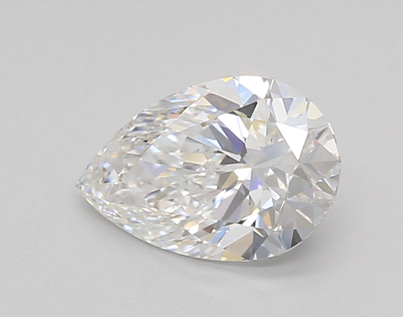 1.02 Carat Pear Shaped, Ideal Cut, E Color, VS2 Clarity, GIA Certified Lab Grown Diamond
