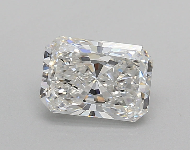 1.01 Carat Radiant Shaped, Excellent Cut, E Color, VVS1 Clarity, IGI Certified Lab Grown Diamond