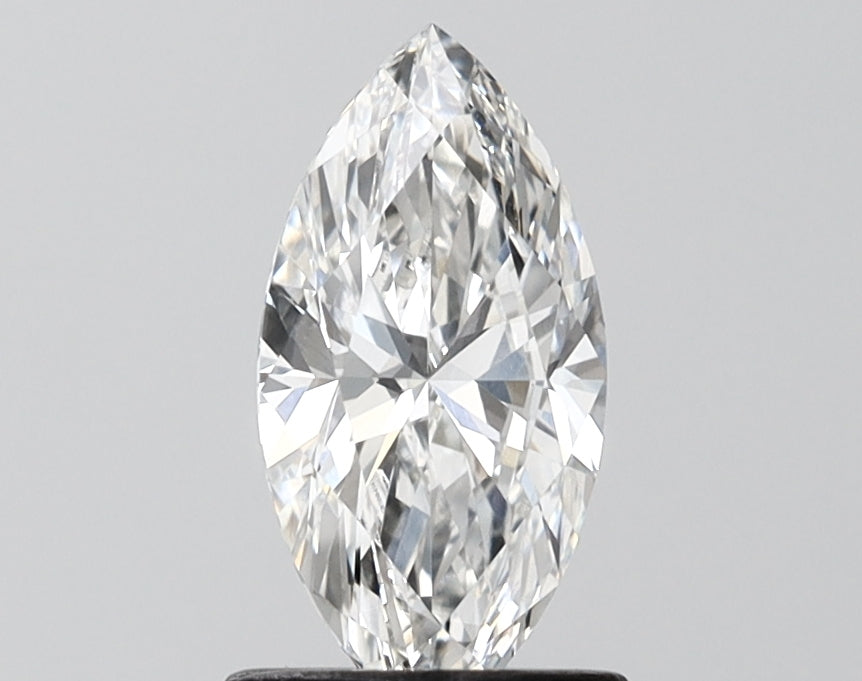 1.03 Carat Marquise Shaped, Ideal Cut, F Color, VVS2 Clarity, IGI Certified Lab Grown Diamond
