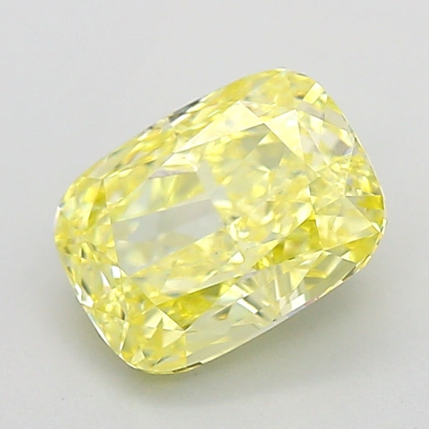 1.54 Carat Cushion Shaped, Excellent Cut, VS1 Clarity, IGI Certified Lab Grown Diamond