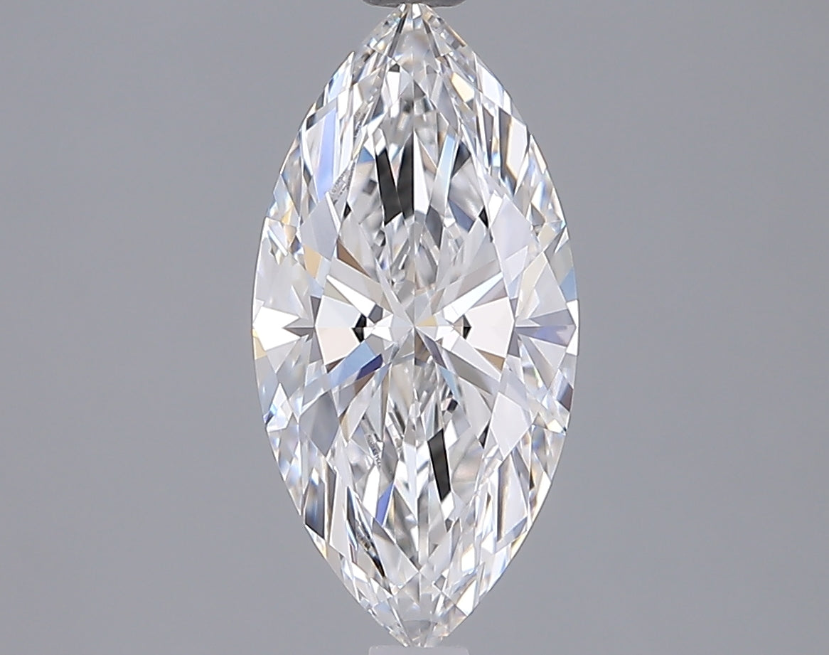 2.02 Carat Marquise Shaped, Ideal Cut, D Color, VVS1 Clarity, IGI Certified Lab Grown Diamond
