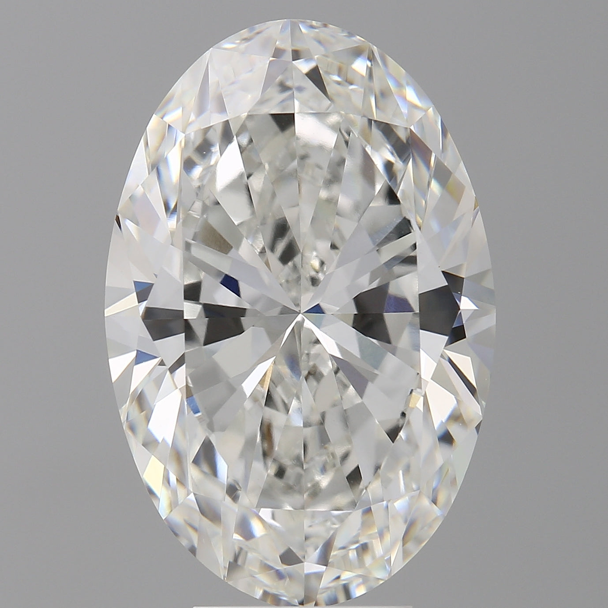 7.52 Carat Oval Shaped, Ideal Cut, F Color, VVS2 Clarity, IGI Certified Lab Grown Diamond