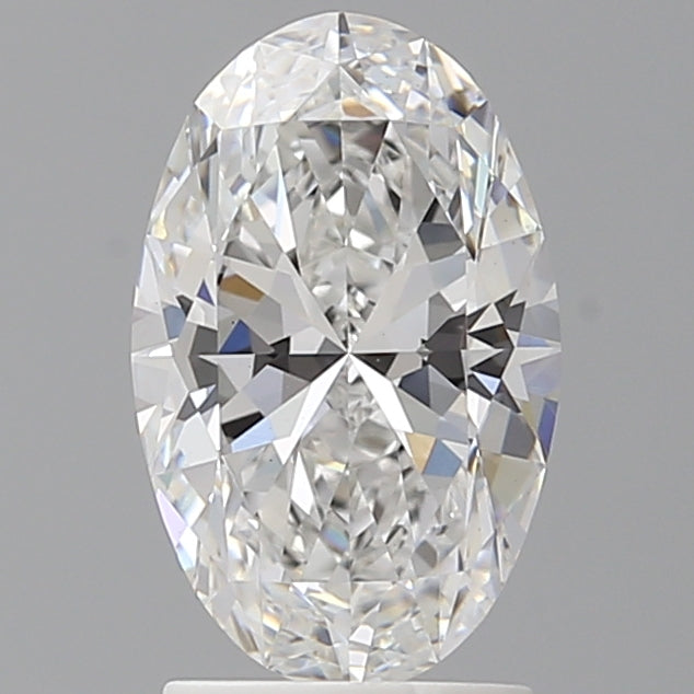 2.07 Carat Oval Shaped, Ideal Cut, E Color, VVS2 Clarity, IGI Certified Lab Grown Diamond