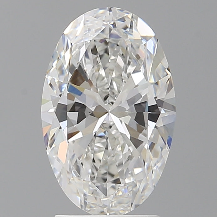 2.60 Carat Oval Shaped, Ideal Cut, E Color, VS1 Clarity, IGI Certified Lab Grown Diamond