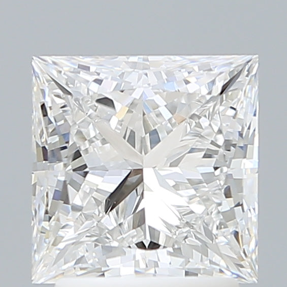 2.37 Carat Princess Shaped, Ideal Cut, D Color, VVS2 Clarity, IGI Certified Lab Grown Diamond