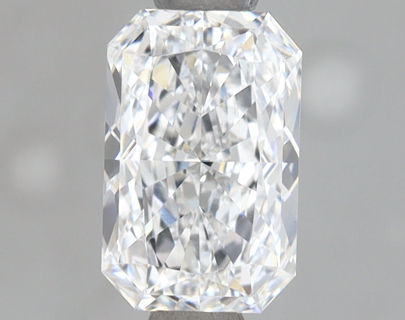 1.11 Carat Radiant Shaped, Ideal Cut, E Color, VVS2 Clarity, IGI Certified Lab Grown Diamond