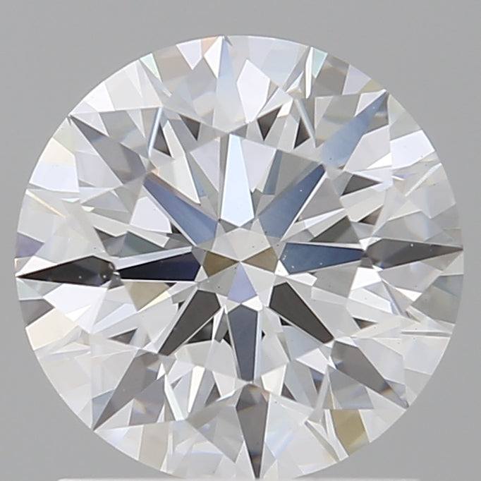 1.53 Carat Round Shaped, Ideal Cut, D Color, VS1 Clarity, IGI Certified Lab Grown Diamond