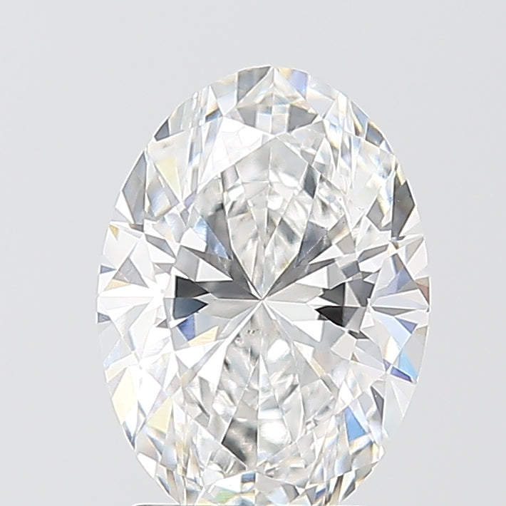 2.02 Carat Oval Shaped, Excellent Cut, E Color, VS1 Clarity, IGI Certified Lab Grown Diamond