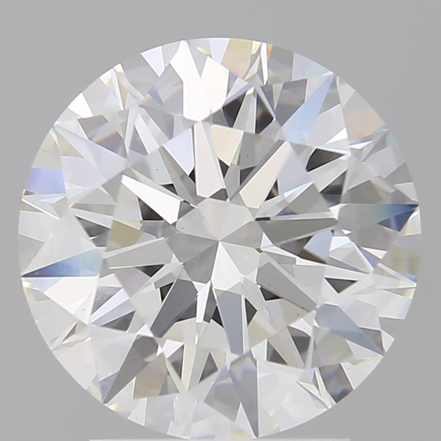 3.04 Carat Round Shaped, Ideal Cut, E Color, VS1 Clarity, IGI Certified Lab Grown Diamond