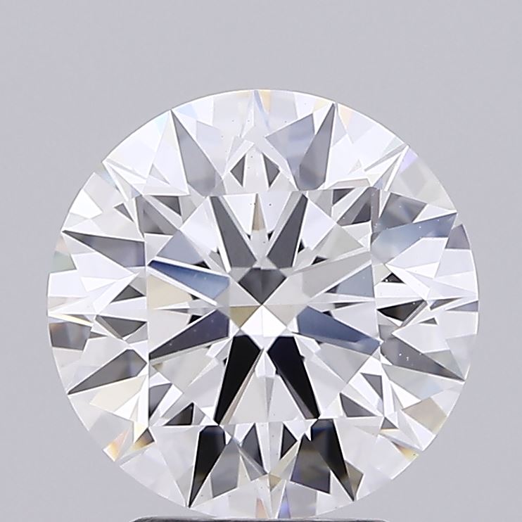 3.47 Carat Round Shaped, Ideal Cut, E Color, VS1 Clarity, IGI Certified Lab Grown Diamond
