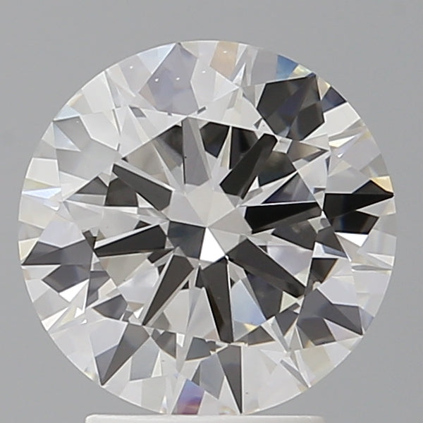 3.10 Carat Round Shaped, Excellent Cut, F Color, VVS2 Clarity, IGI Certified Lab Grown Diamond
