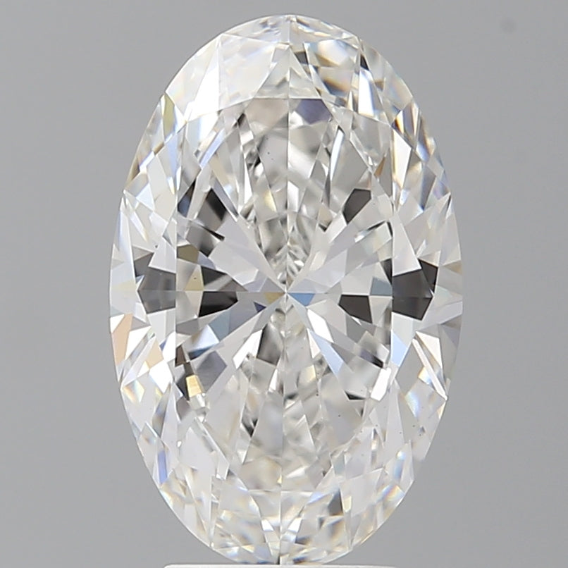 4.10 Carat Oval Shaped, Ideal Cut, E Color, VS1 Clarity, IGI Certified Lab Grown Diamond
