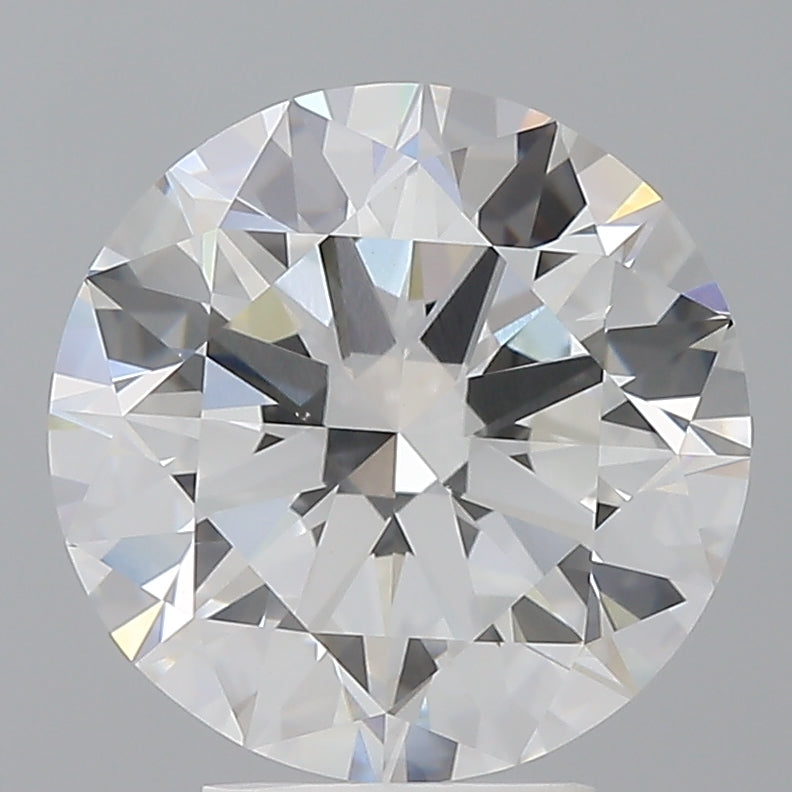 4.51 Carat Round Shaped, Excellent Cut, E Color, VVS2 Clarity, IGI Certified Lab Grown Diamond
