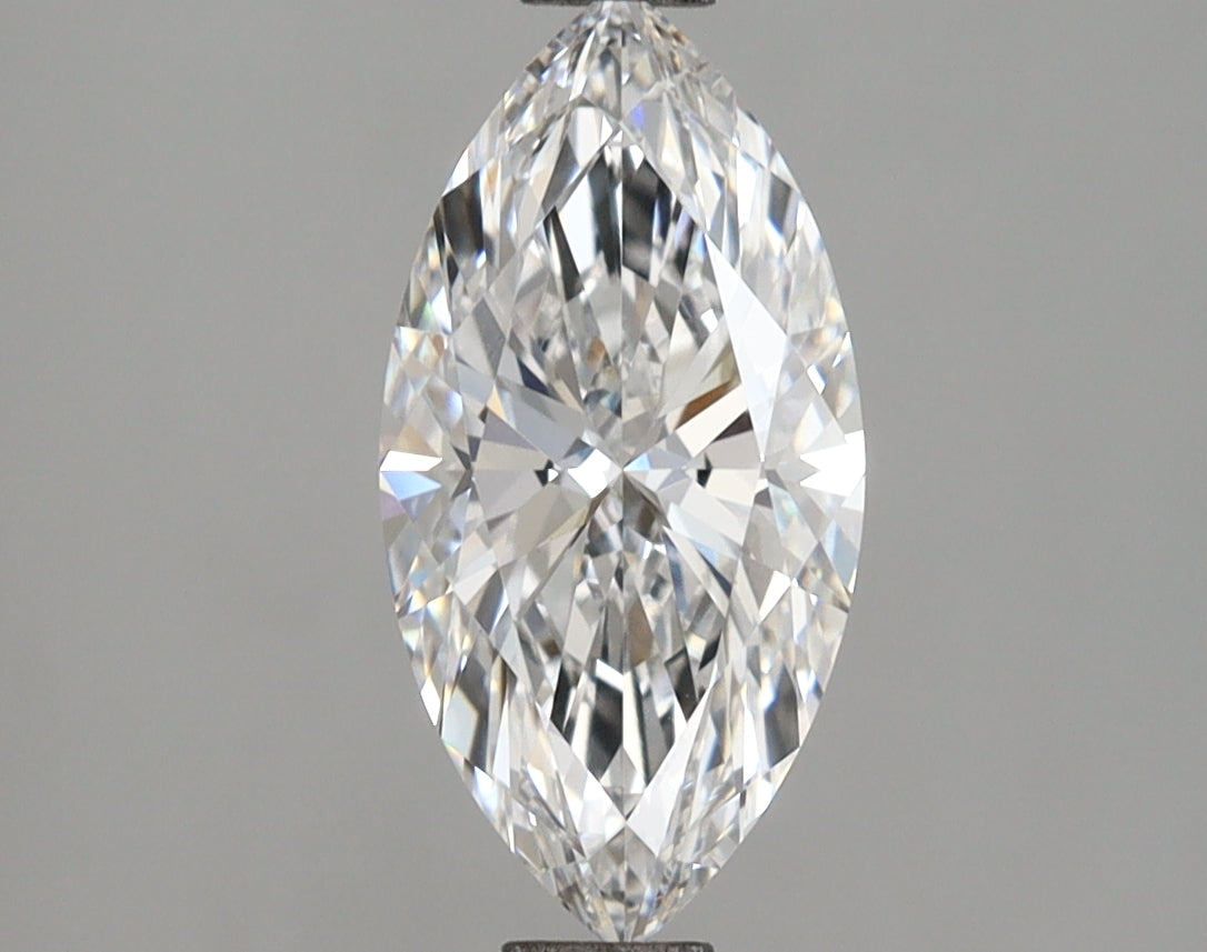 1.57 Carat Marquise Shaped, Ideal Cut, D Color, VVS2 Clarity, IGI Certified Lab Grown Diamond