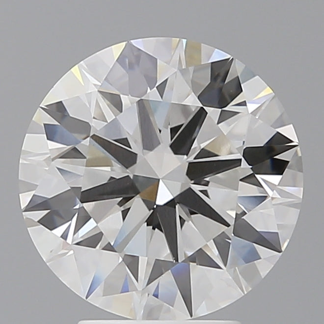 4.10 Carat Round Shaped, Ideal Cut, E Color, VVS2 Clarity, IGI Certified Lab Grown Diamond