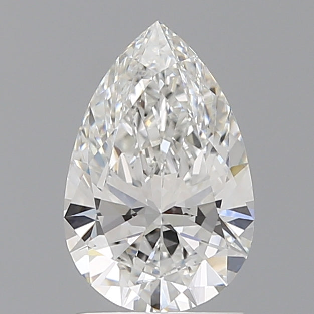 1.60 Carat Pear Shaped, Ideal Cut, E Color, VVS2 Clarity, IGI Certified Lab Grown Diamond