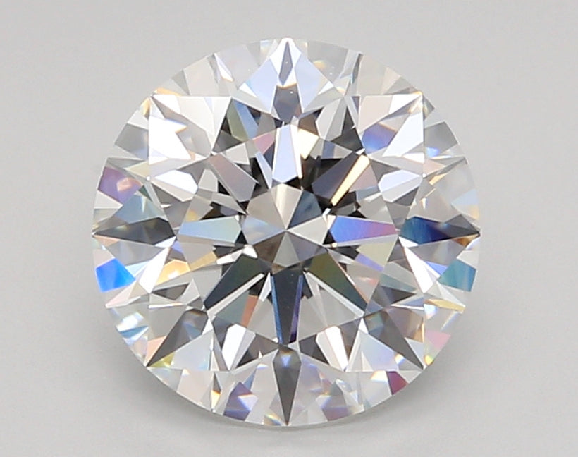 3.01 Carat Round Shaped, Excellent Cut, E Color, VVS1 Clarity, IGI Certified Lab Grown Diamond