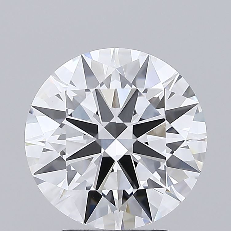 3.39 Carat Round Shaped, Ideal Cut, E Color, VVS2 Clarity, IGI Certified Lab Grown Diamond